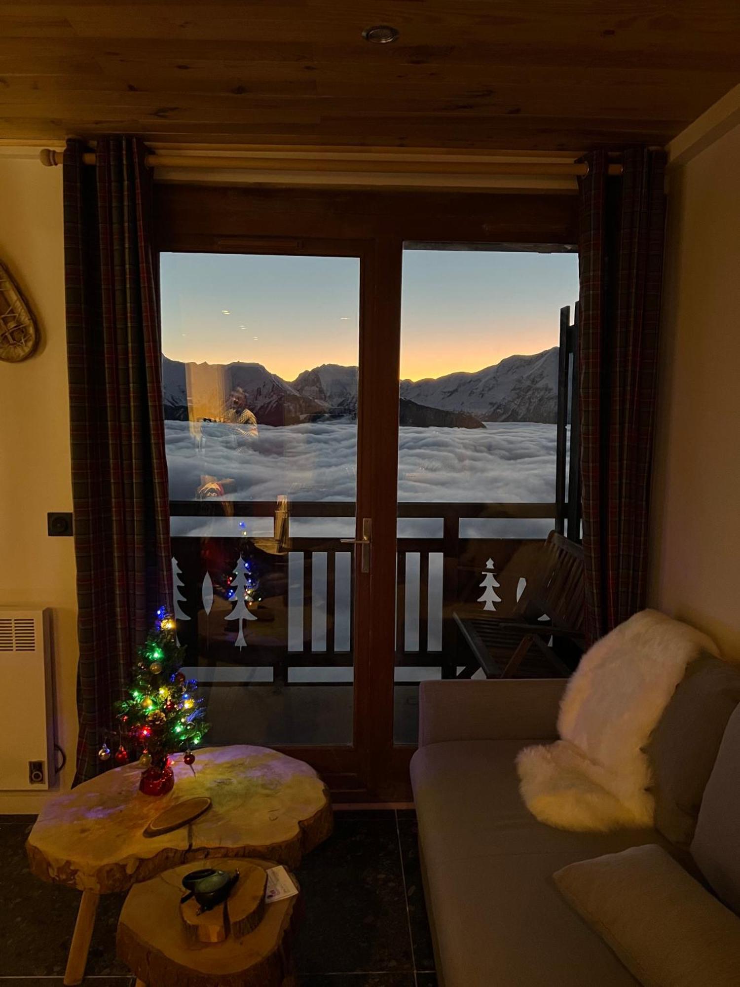 Stunning Apartment With Breathtaking View! Huez Exterior photo
